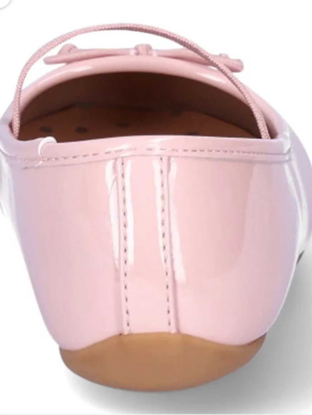 Wonder Nation Little Girls Pink Patent Mary Jane Ballet Flat w/ Bow Size 11 NWT